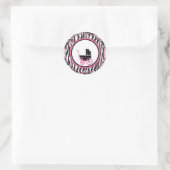 Boutique Chic Sticker_Hernandez Runder Aufkleber (Tasche)