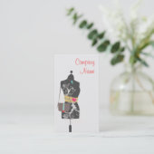 Boutique der Sendung Mode Accessoire Visitenkarte (Stehend Vorderseite)