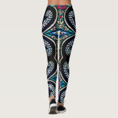 Boutique Design Digitale Kunst Leggings (Rückseite)