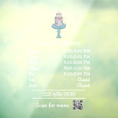 Boutique für Backwaren Fensteraufkleber (Blatt 3)