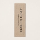 Boutique für einfache Kleidung (Vorderseite)