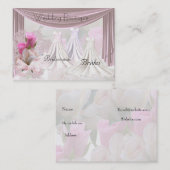 Boutique für Hochzeitskleider mit Visitenkarte (Vorne/Hinten)