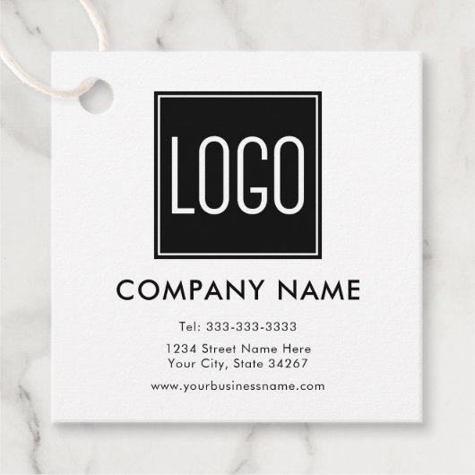 Boutique für kundenspezifische Logos Einzelhandels Geschenkanhänger (Vorderseite)