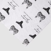 Boutique für Schwarze Unterwäsche Seidenpapier (Detail)