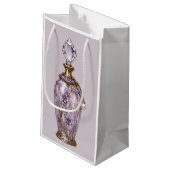 Boutique-Geschenkverpackung Kleine Geschenktüte (Rückseite Schrägansicht)