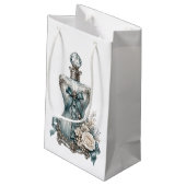 Boutique-Geschenkverpackung Kleine Geschenktüte (Rückseite Schrägansicht)