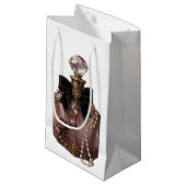 Boutique-Geschenkverpackung Kleine Geschenktüte (Vorderseite Schrägansicht)