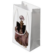 Boutique-Geschenkverpackung Kleine Geschenktüte (Rückseite Schrägansicht)