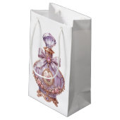 Boutique-Geschenkverpackung Kleine Geschenktüte (Rückseite Schrägansicht)