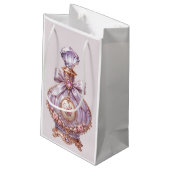 Boutique-Geschenkverpackung Kleine Geschenktüte (Rückseite Schrägansicht)