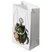 Boutique-Geschenkverpackung Kleine Geschenktüte (Rückseite Schrägansicht)