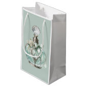 Boutique-Geschenkverpackung Kleine Geschenktüte (Rückseite Schrägansicht)