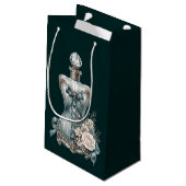 Boutique-Geschenkverpackung Kleine Geschenktüte (Rückseite Schrägansicht)
