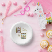 Boutique Gold Frame Photo Keepsake  Pappteller (Party)