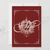 Boutique Grand Opening Einladung Elegant Vintag (Vorderseite)