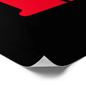 Boutique-Handelszeichen, Einzelhandelsmarken-Besch Poster (Ecke)