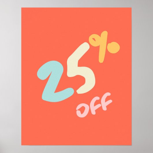 Boutique-Handelszeichen, Einzelhandelsmarken-Besch Poster (Vorne)