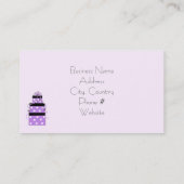 Boutique hübscher Pakete Visitenkarte (Rückseite)