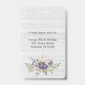 Boutique | Mitarbeiter-Foto-ID-Abzeichen Ausweis (Rückseite)