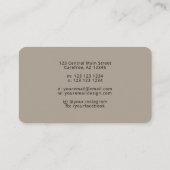 Boutique Pflanze Service Business Card Visitenkarte (Rückseite)