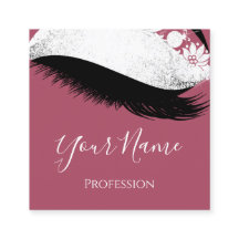 Boutique Silber. Gray Lashes Rose Blush