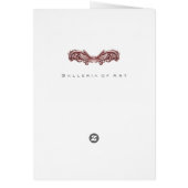 Boutique Streifen ~ Karte (Hinten)