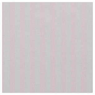 Boutique Streifen - Stoffe Rosa Grau