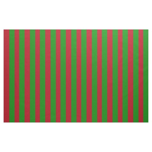 Boutique Streifen - Stoffe rot grün (Fat Quarter (45,7 x 55,9 cm))
