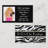 Boutique- und Gemis-Visitenkarten Visitenkarte (Vorne/Hinten)