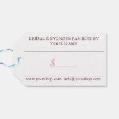 Boutique WEDD - Warenpreis / Geschenkmarke Geschenkanhänger (Rückseite Horizontal)