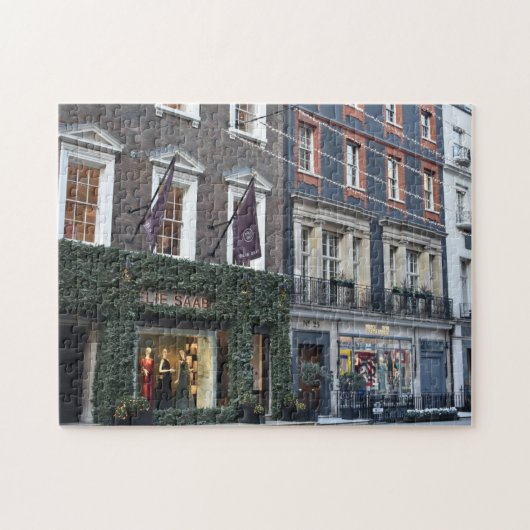 Boutiquen entlang Bruton Street, Mayfair, London, Puzzle (Horizontal)