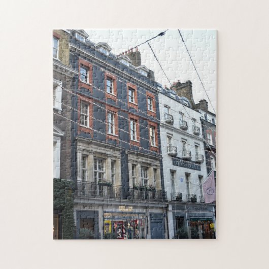 Boutiquen entlang Bruton Street, Mayfair, London, Puzzle (Vertikal)