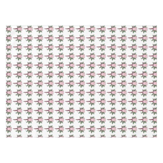 Boutonniere Rose Wedding Prom Blume Tablecloth Tischdecke (Vorderseite (Horizontal))