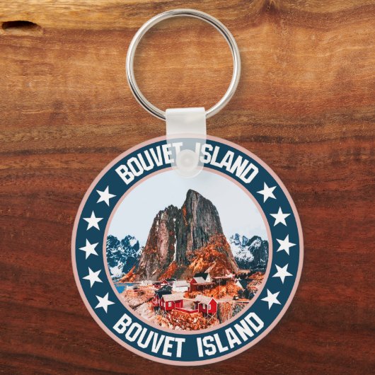 Bouvet-Insel Schlüsselanhänger (Vorderseite)