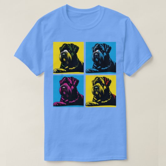 Bouvier des Flandres Art Dog Lover Geschenke 1 T-Shirt (Design vorne)