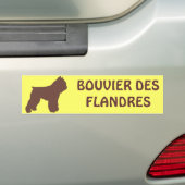 Bouvier des Flandres Autoaufkleber (Auf Auto)