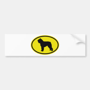 Bouvier DES Flandres Autoaufkleber