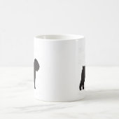Bouvier Des Flandres Dog Anatomie 2 Kaffeetasse (Mittel)