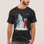 Bouvier Des Flandres Dog Christmas Snowman Christm T-Shirt<br><div class="desc">Bouvier Des Flandres Dog Christmas Snowman Christmas Pajama</div>