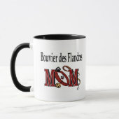 Bouvier des Flandres Dog MAMA Tasse (Links)