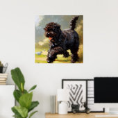 Bouvier des Flandres Dog Poster (Heimbüro)