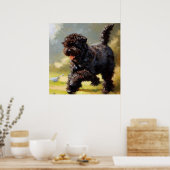 Bouvier des Flandres Dog Poster (Küche)