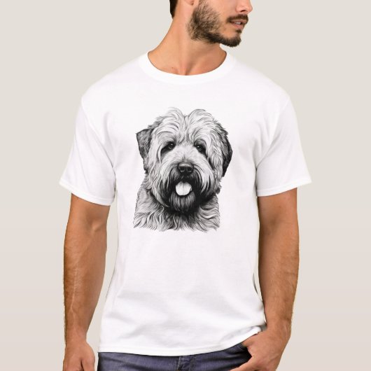 Bouvier Des Flandres Dog T-Shirt (Vorderseite)