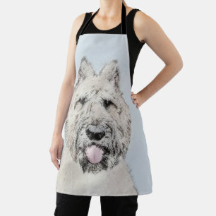Bouvier des Flandres Gemälde - Originale Hundekuns Schürze