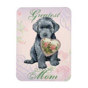 Bouvier des Flandres Heart Mama Magnet