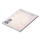 Bouvier des Flandres Herz Mama Notepad Notizblock (Rotiert)