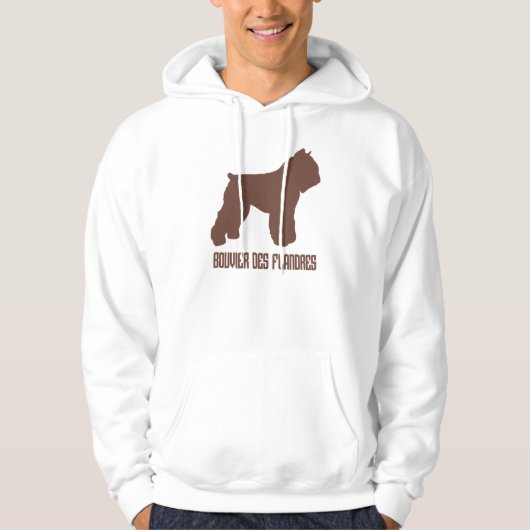 Bouvier des Flandres Hoodie (Vorderseite)