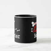 Bouvier Des Flandres (I-Liebe) Tasse (Zentrum)
