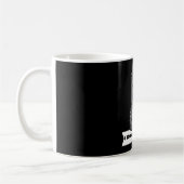 Bouvier des Flandres Ich tue, was ich Stubborn Hun Kaffeetasse (Links)