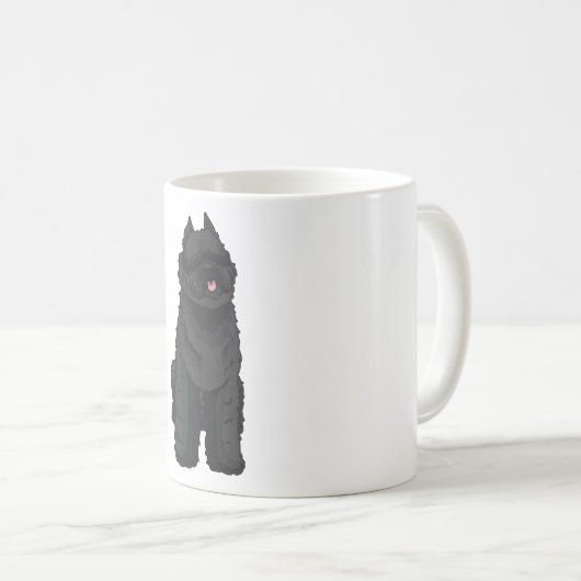 Bouvier des Flandres Kaffeetasse (VorderseiteRechts)